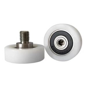 Rubber-coated bearings